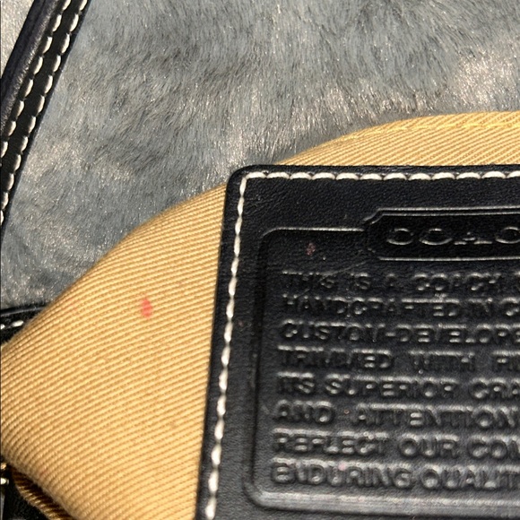 Coach Signature Vintage Wool Mini Bag - Picture 15 of 17